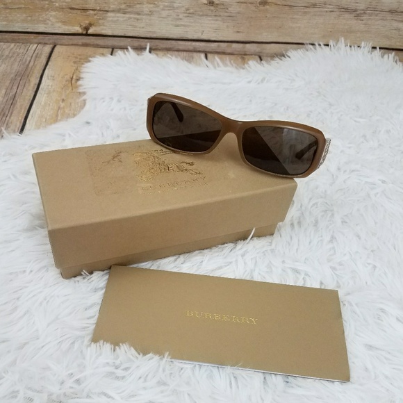 Burberry Accessories - Authentic Burberry Plaid Tortoise Sunglasses